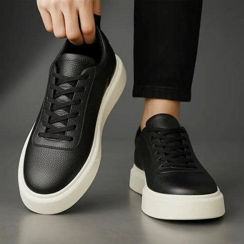 Sterling Classic Leather Sneakers + Free Premium Insole