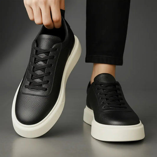 Sterling Classic Leather Sneakers + Free Premium Insole