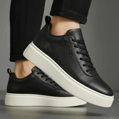 Sterling Classic Leather Sneakers + Free Premium Insole