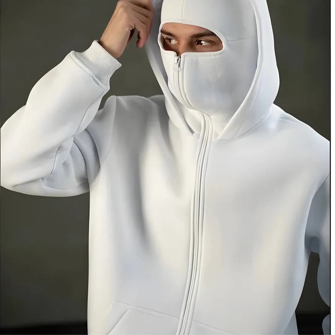 Aura Minimal Smart Hoodie - With Built-in Balaclava