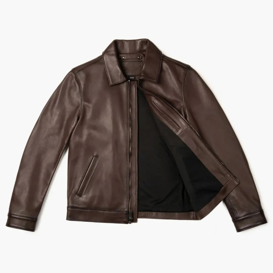 Men's Premium Classic Leather Jacket