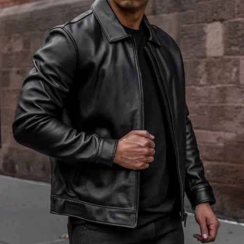 Men's Premium Classic Leather Jacket