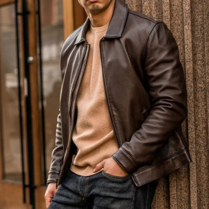 Men's Premium Classic Leather Jacket