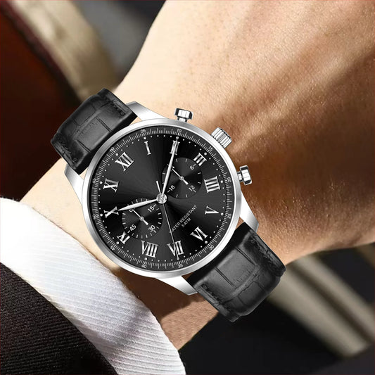 The Apex Leather Chrono - Precision redefined