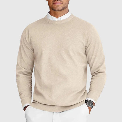 Harlington Knit Crew - Balanced warmth, modern ease